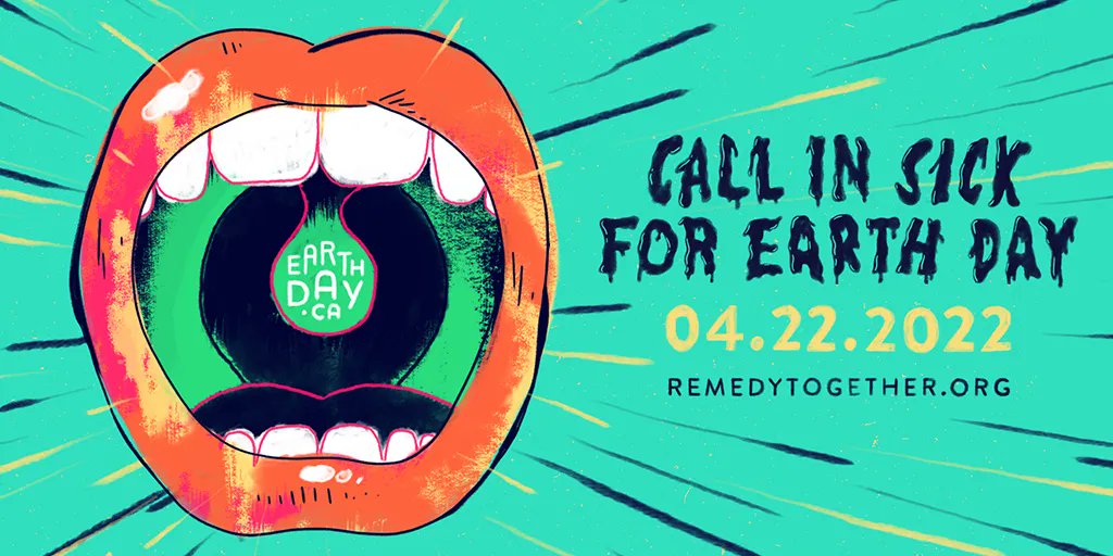 Today is #EarthDay2022!

Have you heard of eco-anxiety? Climate change is already affecting us, causing symptoms of insomnia, stress, and anxiety.

Today, symbolically #CallinSickforEarthDay. Let's take care of ourselves and our planet by taking action together.
 
#RemedyTogether