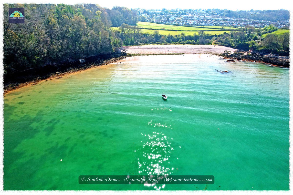SunriderDrones's tweet photo. Lazy hazy afternoon above the clear sea at Elberry Cove earlier this week #englishriviera #dji #drones #dronepilot #torbay https://t.co/sYDBuljyw3