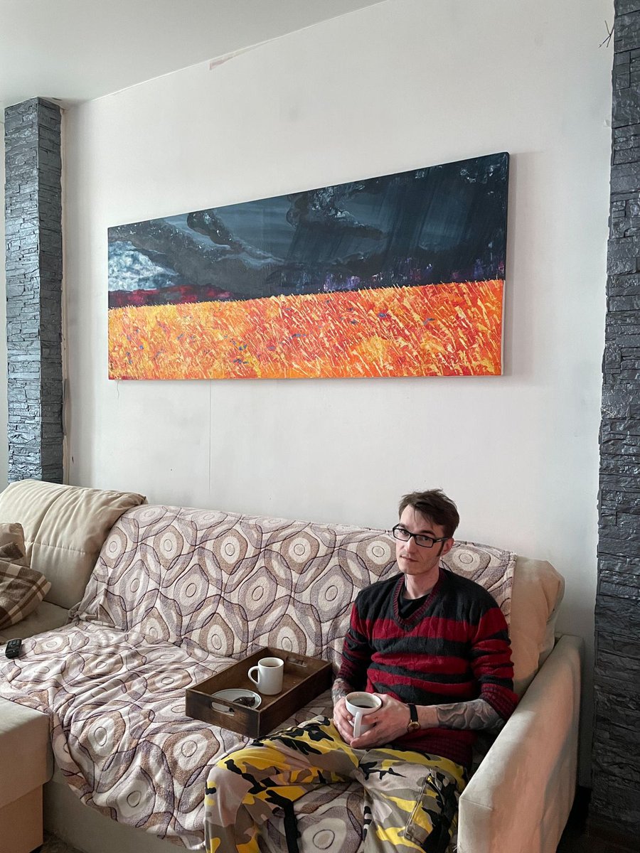 If this is an allusion to what is happening, then I am a visionary, because the picture was painted a year before the events.
#NFT
More art on links 👇