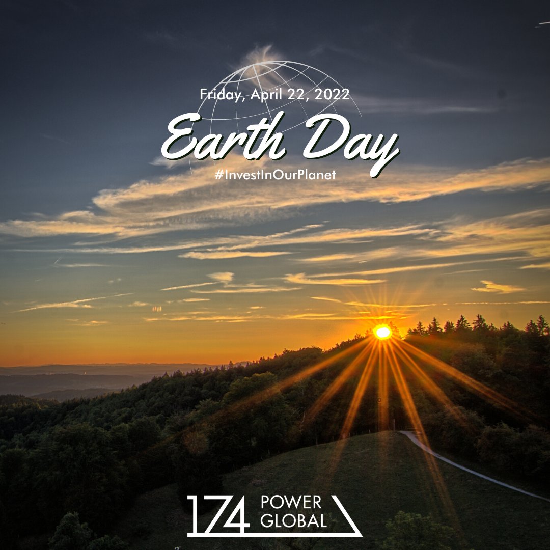 The theme for Earth Day is “Invest In Our Planet.”  Earth Day 2022 is focused on accelerating the adoption of solutions to combat our greatest threat: climate change, and to activate everyone – governments, citizens, and businesses – to do their part. #EarthDay #InvestInOurPlanet