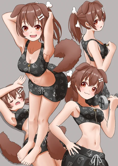 スポーティーころね🐶
 #できたてころね 
