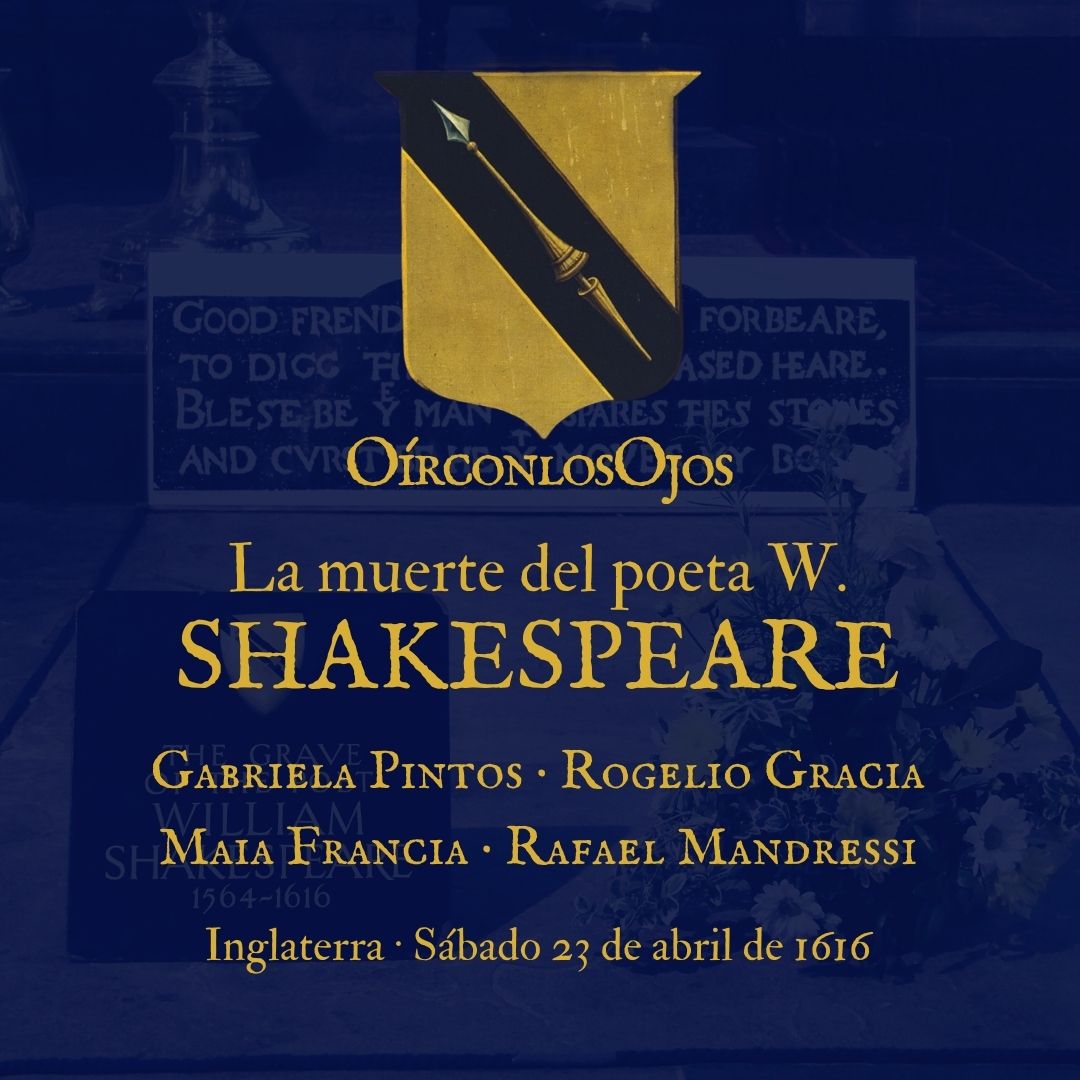 Mañana, en el Día Internacional del Libro

¡Vuelven nuestros programas especiales! Hay viaje en el tiempo. Hay mucho morbo biográfico. Y hay grandes testimonios de hombres y mujeres de teatro, de actores, de espectadores.

#LaMuerteDeShakespeare