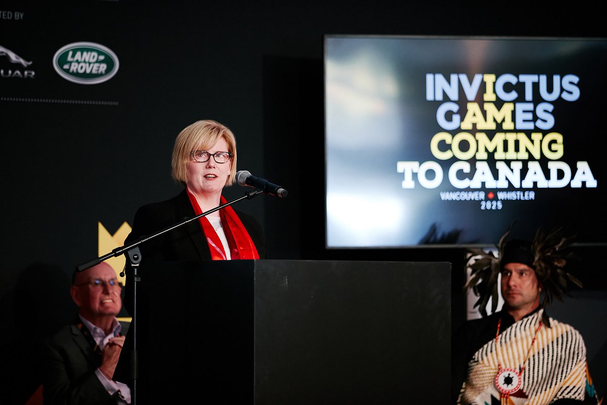 We're beyond thrilled to have won the bid to host #InvictusGames2025 in Vancouver and Whistler, the traditional territories of the Musqueam, Squamish, and Tsleil-Waututh (Vancouver) and the Lil'wat Nation and Squamish Nation (Whistler). <a href="/WeAreInvictus/">Invictus Games Foundation 💛🖤</a>  bit.ly/3L8nqPb