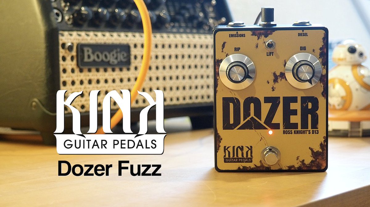 pedaloftheday's tweet photo. NEW DEMO DAY! Head to our YouTube channel for the FULL video as we explore the @KPedals Dozer Fuzz! 🎛
https://t.co/LN8j8Qt84P
#pedaloftheday #effectspedals #pedalsandeffects #kinkguitarpedals #dozer #fuzz #fuzzpedal #cosmicpsychos #FridayFuzz #fuzzoftheday https://t.co/vnN366lDkX