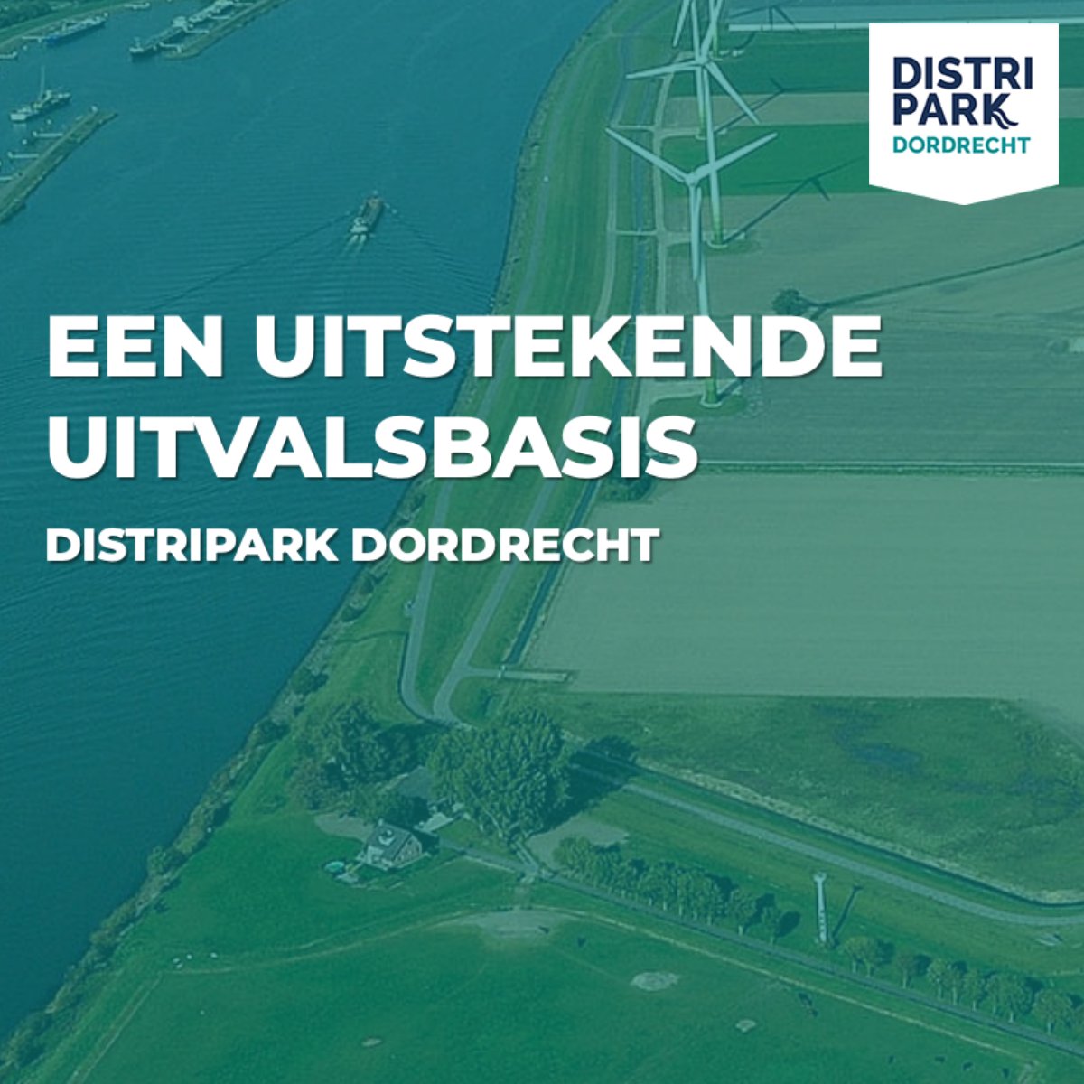 De ligging van het duurzame bedrijventerrein is wat Distripark Dordrecht zo aantrekkelijk maakt! Daarnaast is de uitstekende bereikbaarheid een ander belangrijk punt dat het voor de huidige vestigers tot de perfecte locatie maakt! 

#duurzaamondernemen #bedrijventerrein #locatie