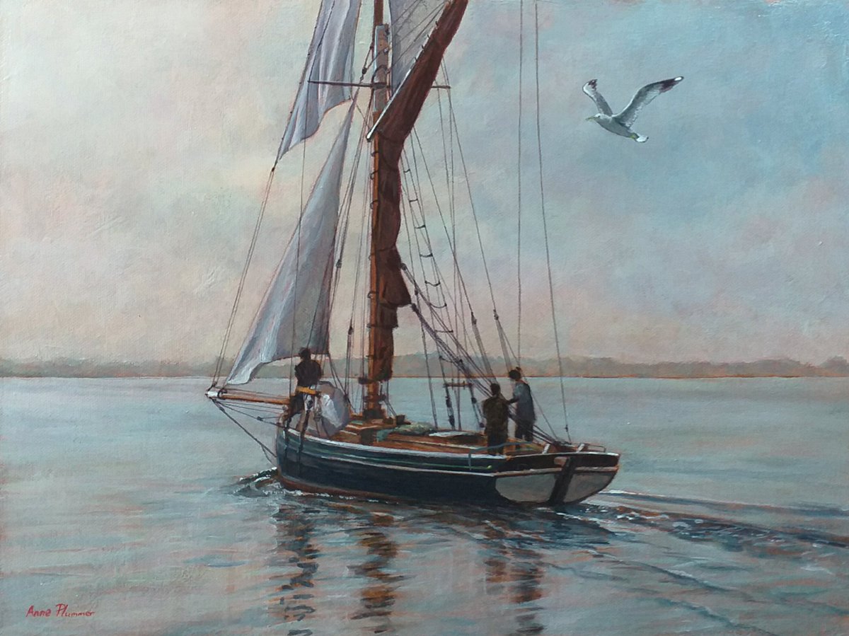 anneplummerart's tweet photo. Bawley Gladys 
16x12" acrylic on board 
More paintings forsale at https://t.co/HMUqTY0kNI https://t.co/GrAZ8prJTC