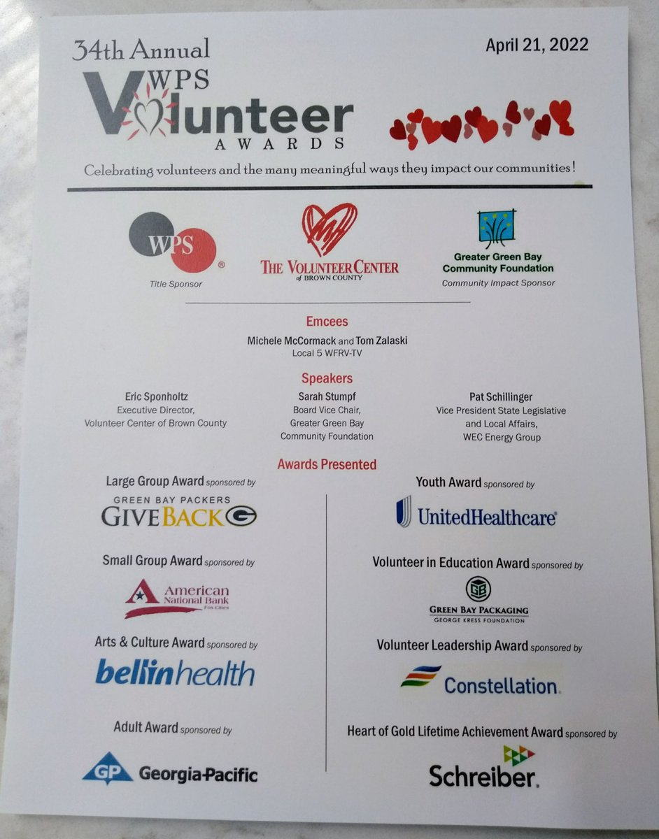 ScalaJoseph's tweet photo. Amazing, inspiring morning yesterday at @WIPublicService @volunteerGreenB Awards . Thank you Cari of @alzassociation for your Nomination. #WPSVolunteerAwards #CreatingStrongerCommunities #CelebrateVolunteers https://t.co/8AOEQM6Zlp