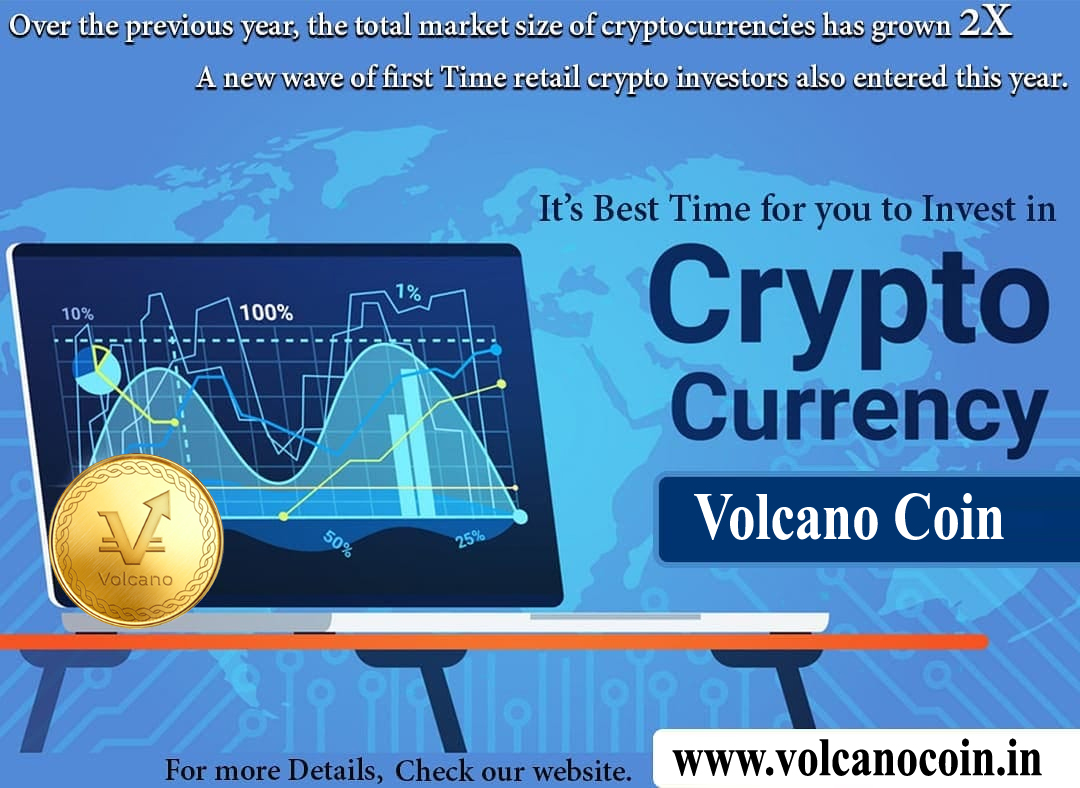 CoinVolcano's tweet photo. It's a great time to invest in Cryptocurrencies in 2022.

Over the previous year, the total market size of cryptocurrencies has grown 2X A new wave of first Time retail crypto investors also entered this year..

#cryptocurrency #bitcoin #VolcanoCoin #Volcano #DigitalCurrency https://t.co/B8jat5qWVk