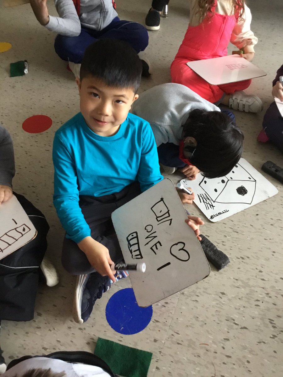 mrs_beadle's tweet photo. So proud of our kinders as they represent numbers with a variety of different strategies @SACTVDSB @LisaPaiva6 https://t.co/d5ZEdXPIMY