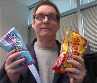Yum!  National Jellybean Day!   Now for a sensible portion to celebrate. (Sensible= only one of the two bags , right?). #raisetheflagg