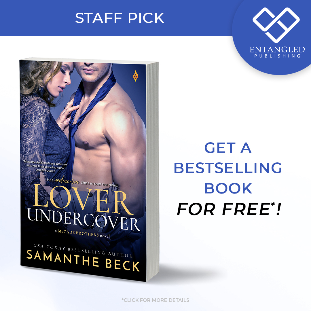 💎#FREEEBIE FRIDAY- UNDERCOVER STYLE!💎
I'm super stoked to say Lover Undercover was chosen as Entangled's featured Staff Pick for April! It's available now as a FREE download for those who subscribe to Entangled's newsletter=&gt;dl.bookfunnel.com/7c4lmgu285