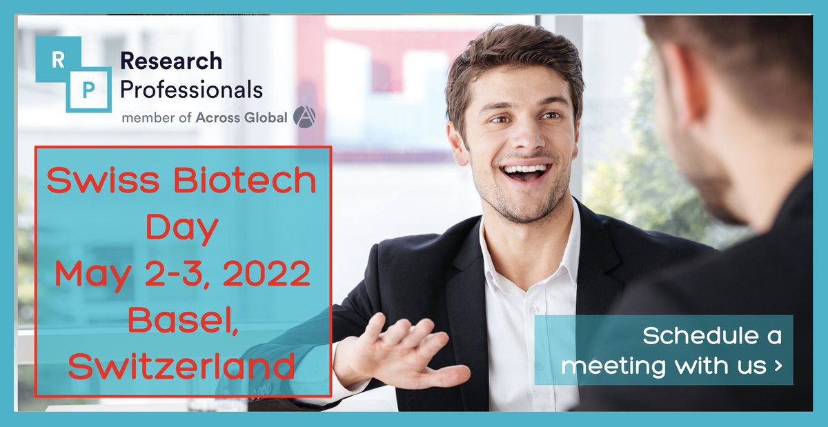 RPCRO2's tweet photo. Attending the Swiss Biotech Day May 2nd-3rd,
2022 in Basel? Want to accelerate your study
timelines and reduce clinical study budgets?
Schedule a meeting: https://t.co/LXMTSjZJ6w https://t.co/E6QqqtO3Dc