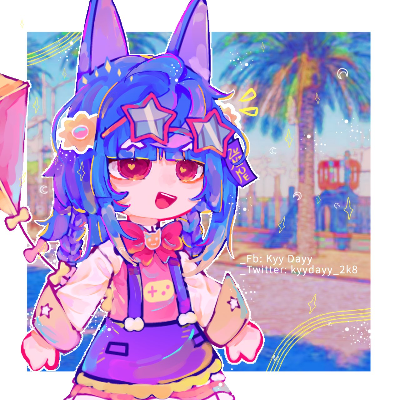 krj.kayy💓/ Just a normal Account on X: Try to make some OC in Gacha Neon  :D OMG I RLLY LIKE THIS APP👀✨ #gachaneon  / X