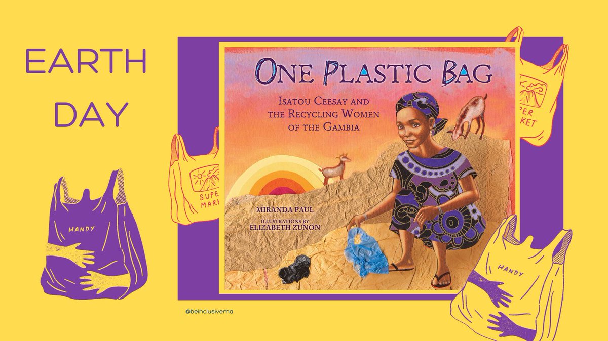 🌎Happy Earth Day! 🌎

Check out this inspiring true story of how one African woman began a movement to recycle the plastic bags that were polluting her community.

@Miranda_Paul @ElizabethZunon @LernerBooks #earthday2020 #earthday #beinclusive