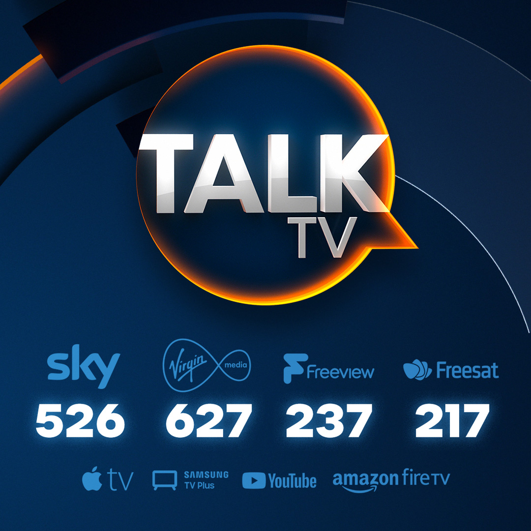 The TalkTV lineup you won't want to miss. From 7pm weeknights tune in to The News Desk with Tom Newton Dunn, Piers Morgan Uncensored for straight talking debates from 8pm, and for no nonsense-opinions join The Talk featuring Sharon Osbourne from 9pm.