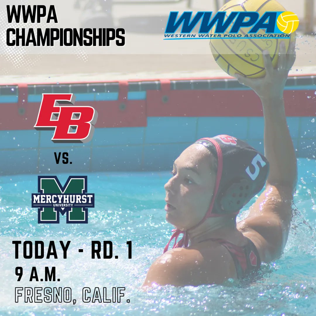 EastBayPioneers's tweet photo. This morning, the 2022 @TheWWPA Championships begin, as @CSUEBWaterPolo takes on Mercyhurst to open the tournament.

⏰ 9 a.m.
📍 Fresno, Calif. - Fresno State Aquatics Center
📺 https://t.co/6j93Wr2CVv
📈 https://t.co/VwZTTDRzZP

#BuildTheBrand https://t.co/6Duyl1JUyn