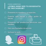 Image for the Tweet beginning: El perfil de Instagram es
