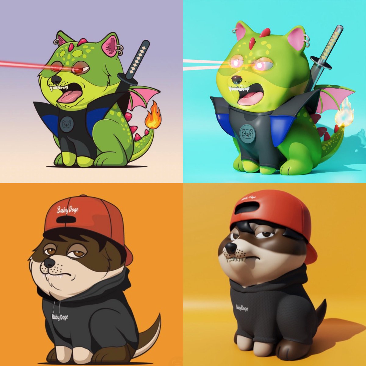 Baby Doge NFT tweet media