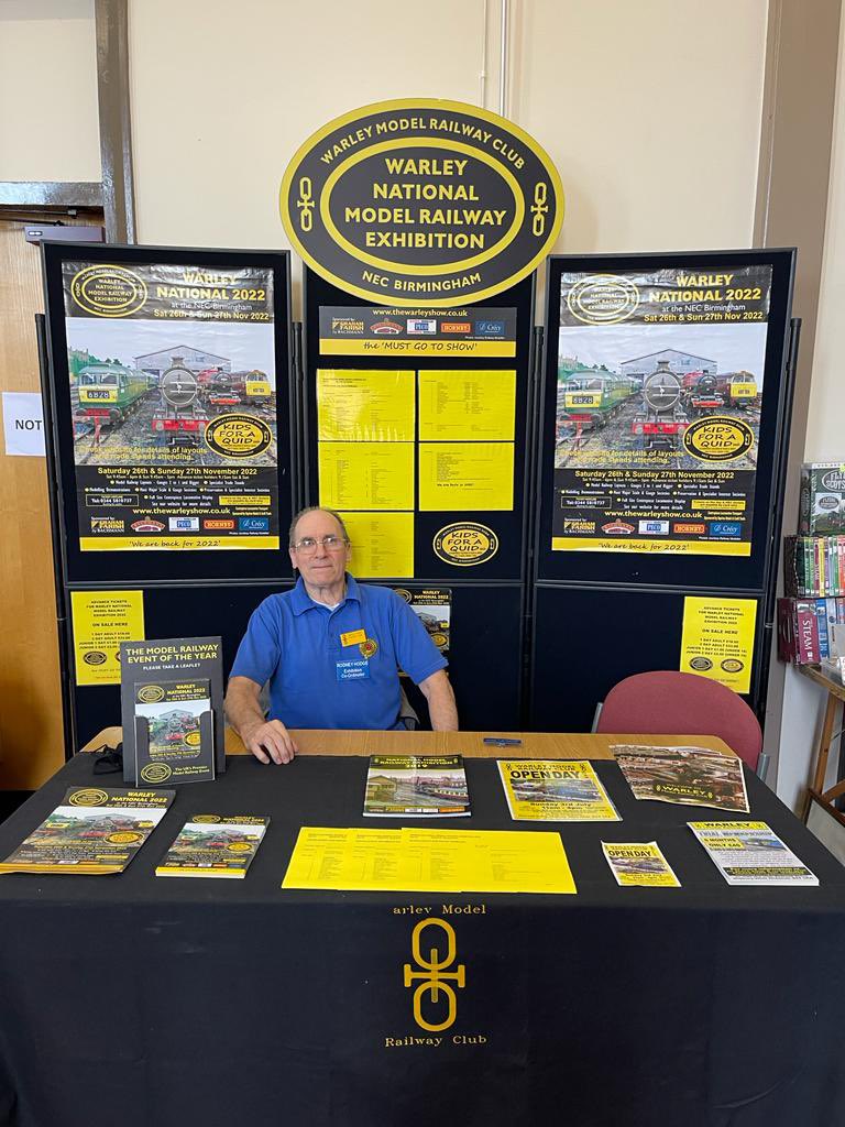 Well we are set up and all ready for when the Sutton Coldfield Model Railway show opens this afternoon. Come and say hello the weekend, we will also have tickets available for our show in November.