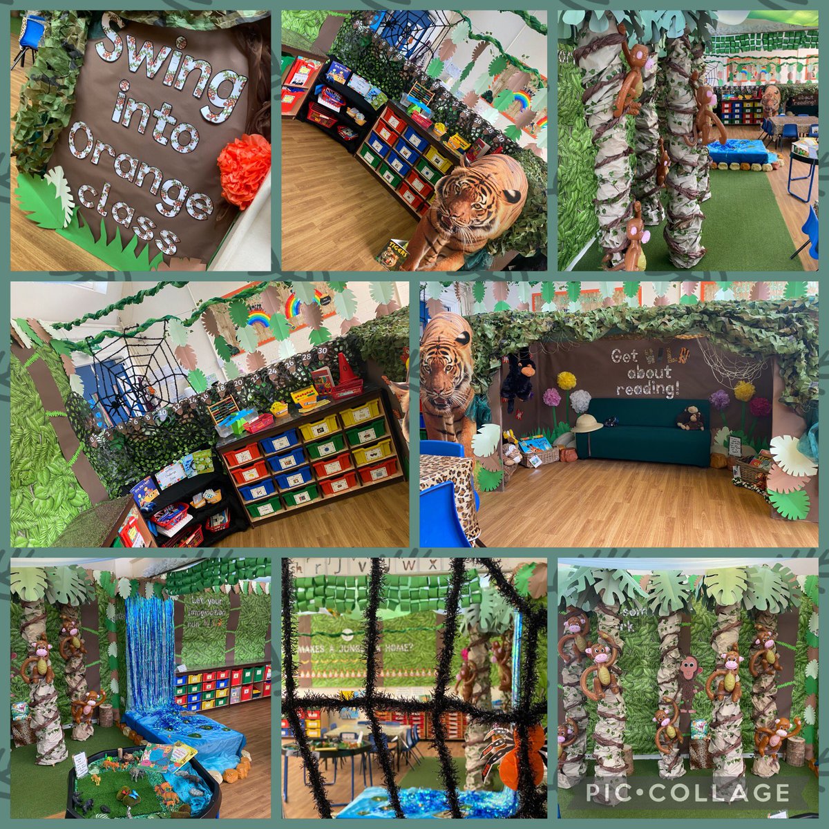 A great first week in the jungle! 🐅🐵 A huge thankyou to <a href="/StTipler/">Sarah Tipler</a> and team for helping us launch our project earlier this week! <a href="/BottesfordIS/">Bottesford Infants</a>