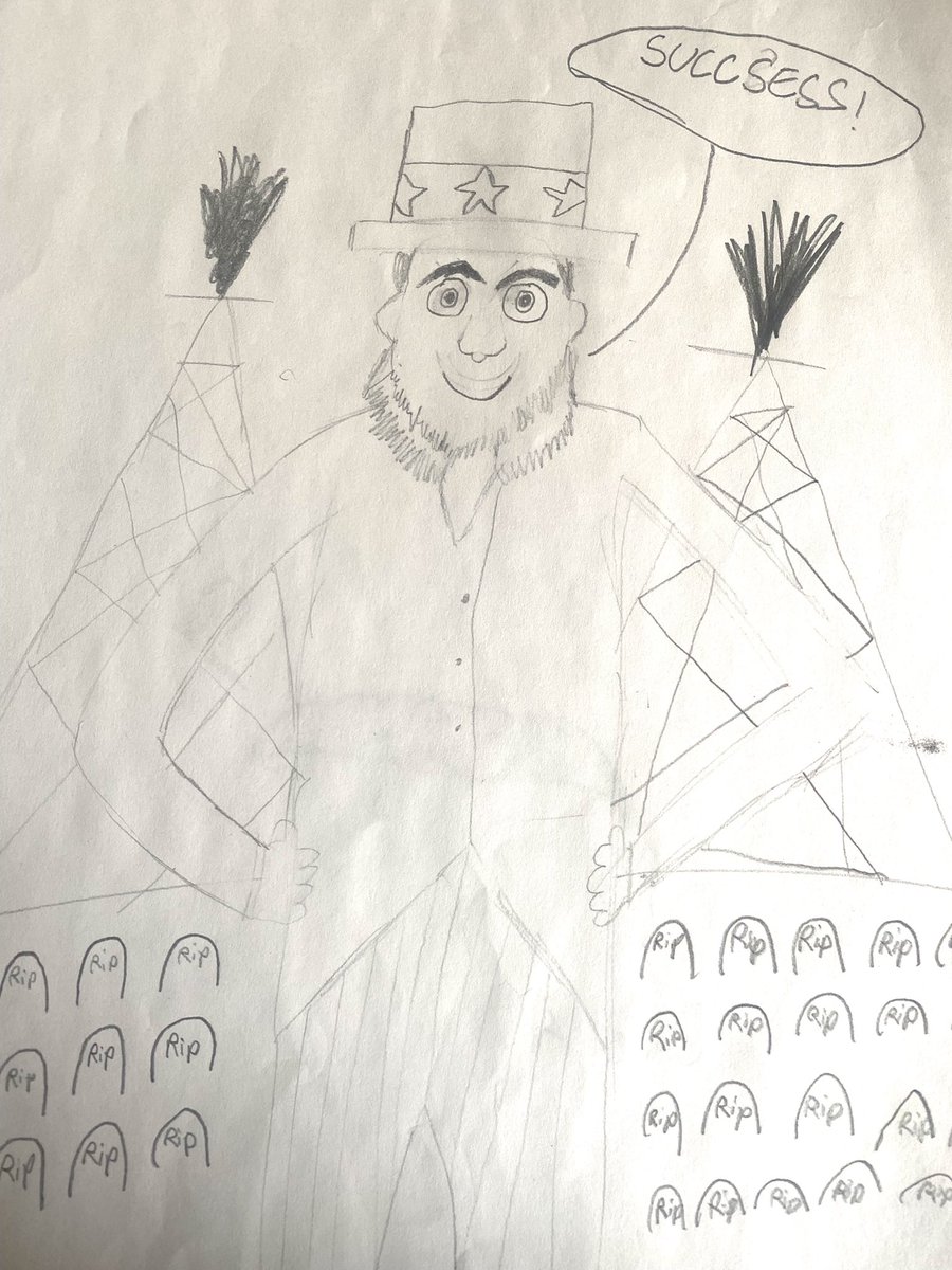 A_R_Vigil's tweet photo. Students drew political cartoons on American imperialism - so many good ones but these are a few favorites ⬇️ https://t.co/97ws9tPTiT