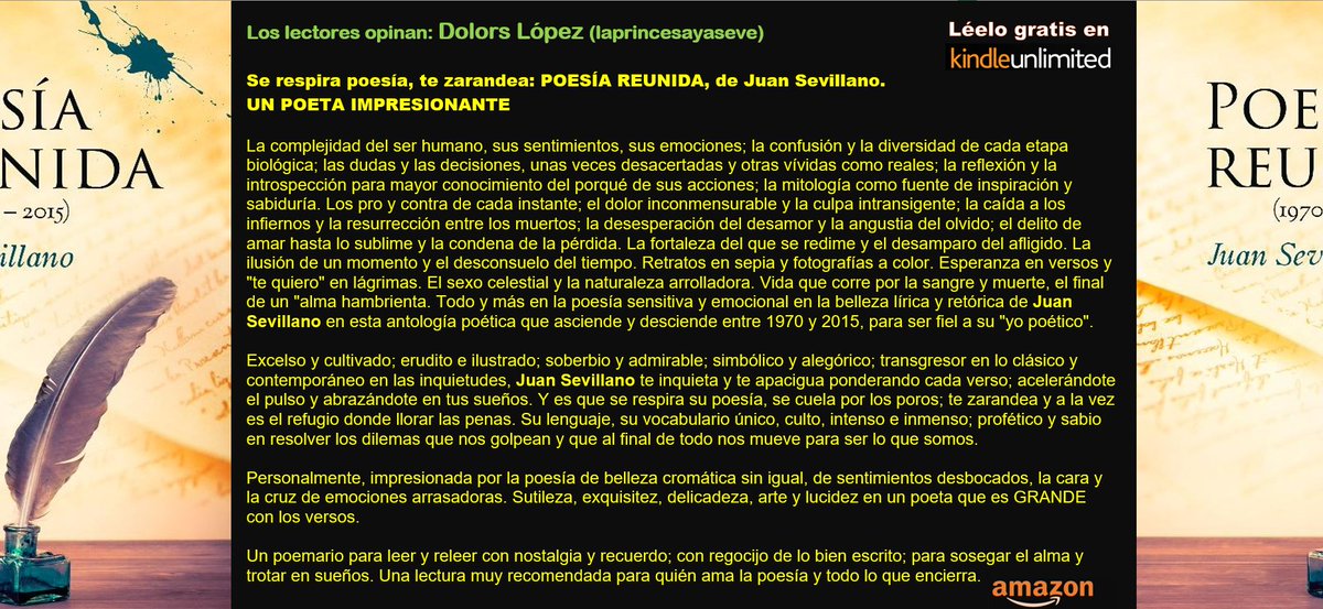 POESÍA REUNIDA, de @RoMemoria '...y siento estremecerse mi alma recordando algunos de tus versos y me pierdo en la profunda sima de algunas imágenes que me deslumbran y me desasosiegan…' A. Muñoz, Prólogo. pge.me/POESÍA_PAPEL pge.me/POESÍA_KINDLE