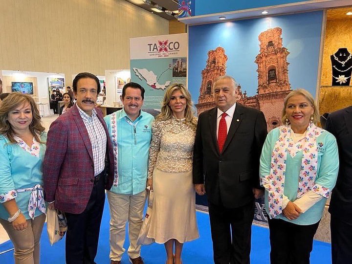 Trabajando por todo el municipio de Taxco, presentes en el primer Tianguis Turistico Internacional de Pueblos Mágicos Barcelona 2022. <a href="/TorrucoTurismo/">MiguelTorrucoMarqués</a> <a href="/pueblos_mexico/">PueblosMágicosMéxico</a>