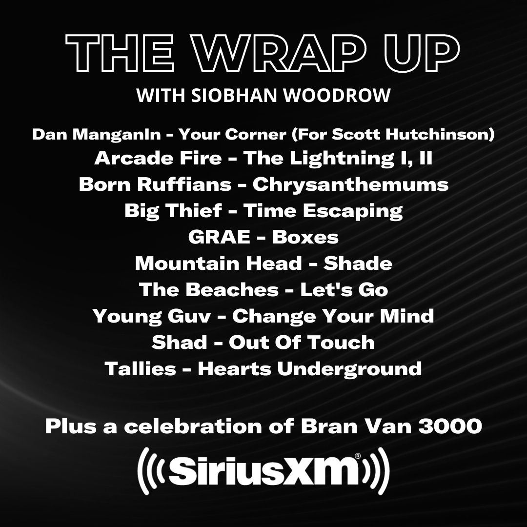 A brand new episode of The Wrap Up today! Listen Friday 8ET | Saturday 9ET | Sunday 11ET. Hear it live or in your SiriusXM app: siriusxm.ca/TheWrapUp