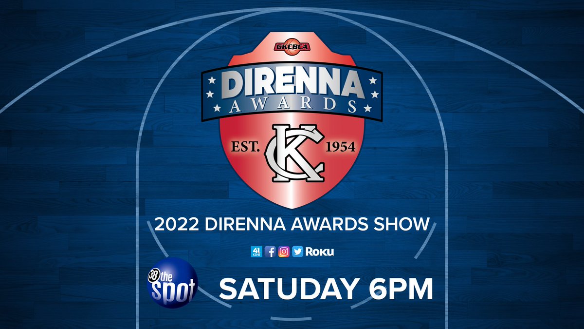 Two chances to watch the 2022 DiRenna Awards show this weekend with @mickshaffer serving as the emcee. First up is on KMCI,@38TheSpot this Saturday, April 23 from 6-7pm.