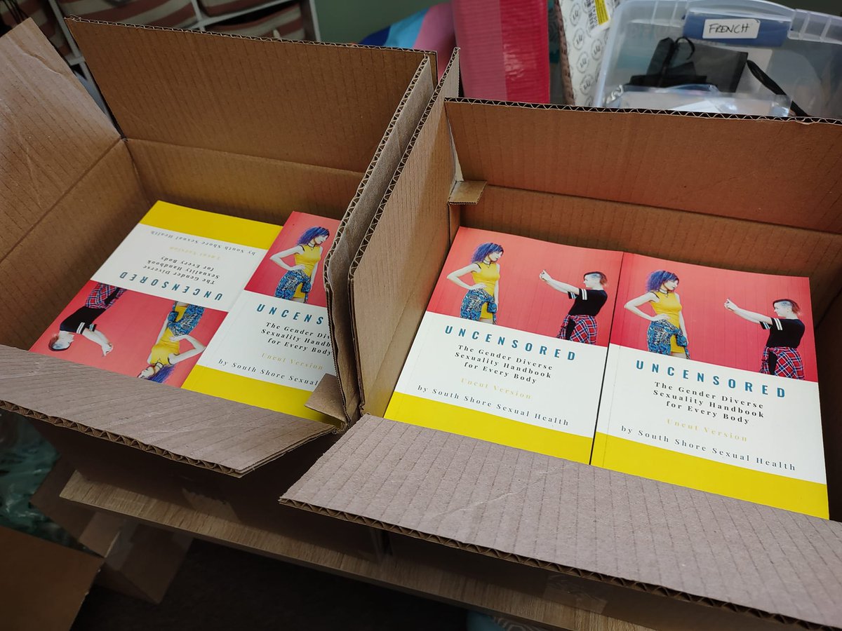 We finally have print copies of our puberty book Uncensored! Thanks to @awesomesouthshore for supporting our self-publishing venture! We will be distributing copies throughout the South Shore. Until then you can borrow a copy through our office!  As for buying a copy, stay tuned!