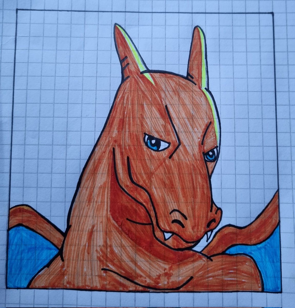 epicnessy's tweet photo. Not so good at drawing, but here is my tikbalang Charizard. Would love to join the community.

@AswangNFT 
@AswangTribe 
@AswangsGT 
!pray !megapray !charipray https://t.co/oodBNCekha