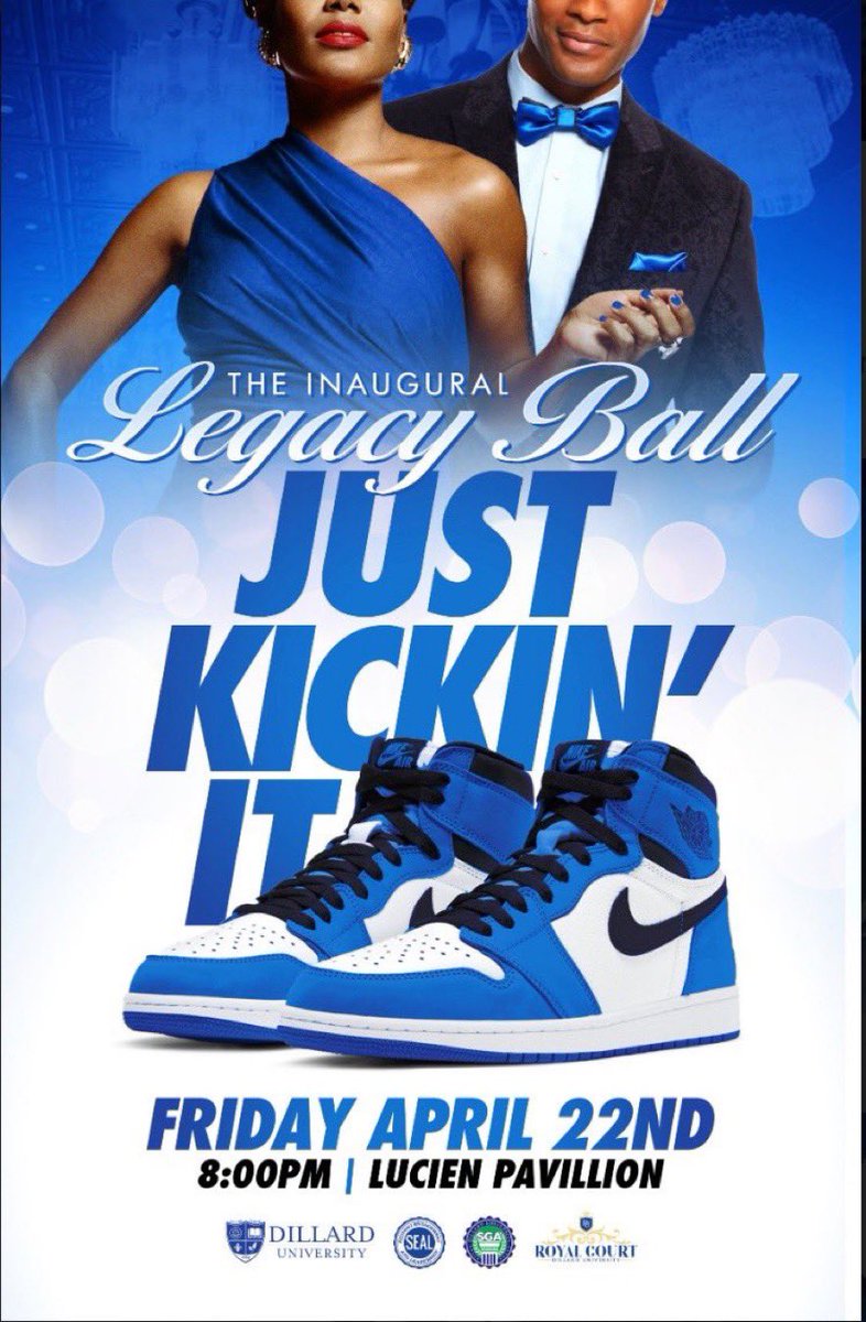 Join SGA and <a href="/DU_RoyalCourt/">Dillard University Royal Court 👑</a>  for a night full of fun, food, and festivities! 

Doors open at 8PM we can’t wait to see you walk the Bleu Carpet 😍

No sneakers? No worries. This dress code is recommended but not enforced. Just come drippy 💧💙

See ya there😈
#MyDU