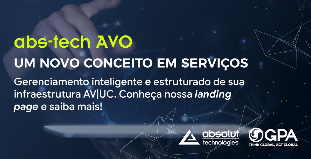 absolut_tech's tweet photo. “Nosso time passa a ser um apoio técnico dedicado e fortemente especializado em tudo de AV Pro e UC dentro das empresas. Garantindo assim o melhor retorno e vida útil de cada ambiente, tecnologia e solução.” Carlos Herrera, Managed Services na abs.

https://t.co/fR0AIBJ9HE https://t.co/MZkBCLA5MO