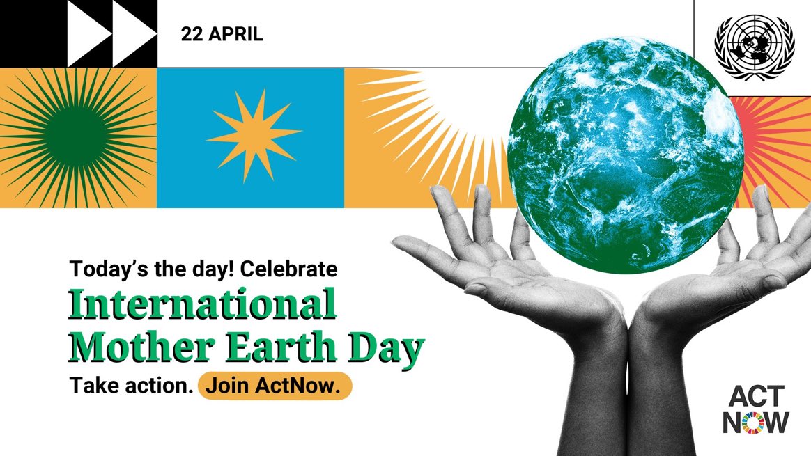 “We do not Inherit the Earth from our Ancestors; We Borrow it from Our Children” —unknown Happy #EarthDay! We need #ClimateAction! #ActNow & Make EVERY DAY #EarthDay! 👉 un.org/actnow @APAPsychiatric @ClimatePsychia1 @UNFCCC @UN #ClimateChange #MentalHealth