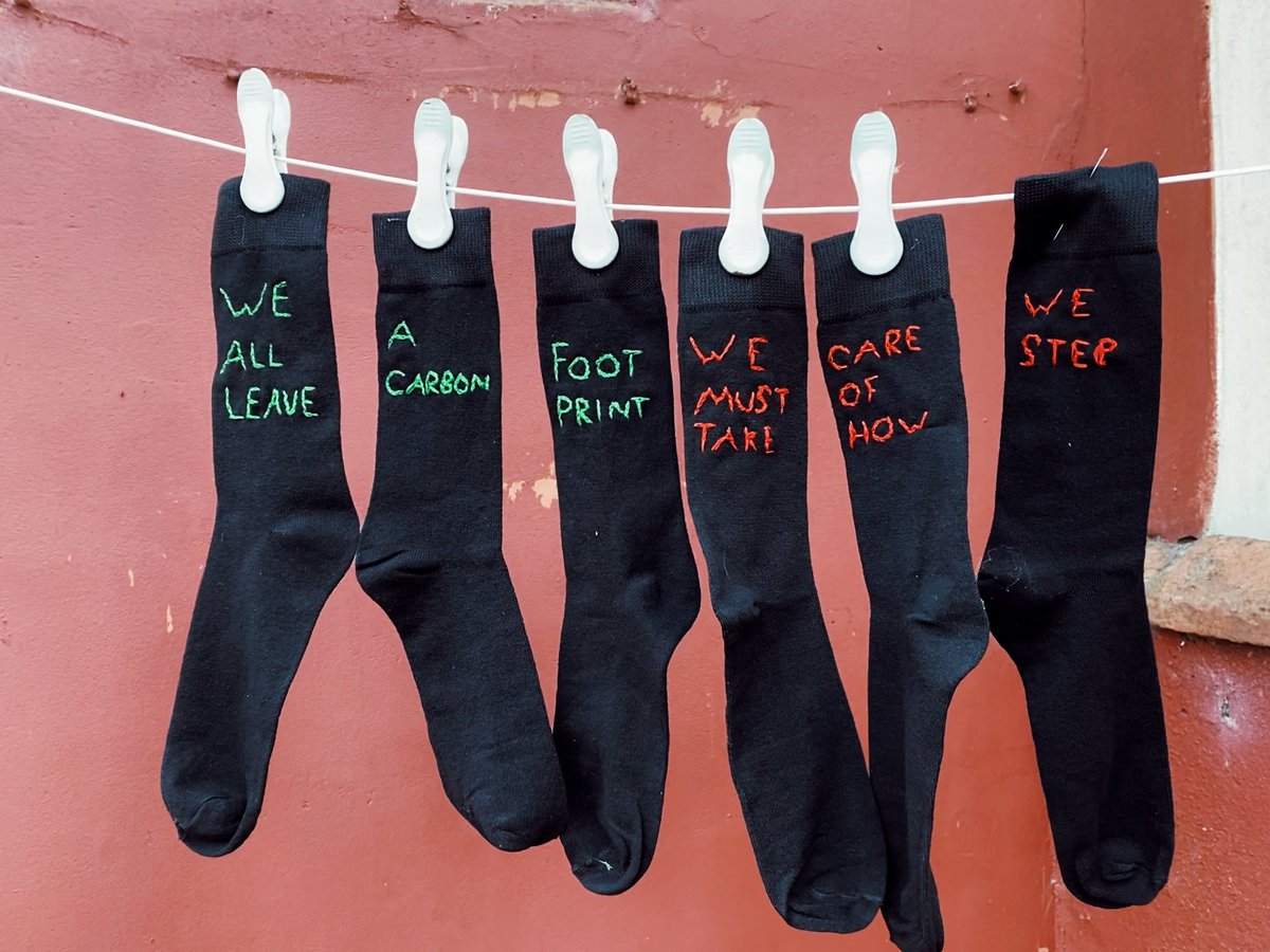 🧦150 million trees are cut down each year for textile production 

🧦It takes 3,000 litres of water to make one T-Shirt

🧦The fashion industry is responsible for over 8% of total greenhouse gas emissions

It’s time we took a step in the right direction.
#EarthDay <a href="/Fash_Rev/">Fashion Revolution</a>