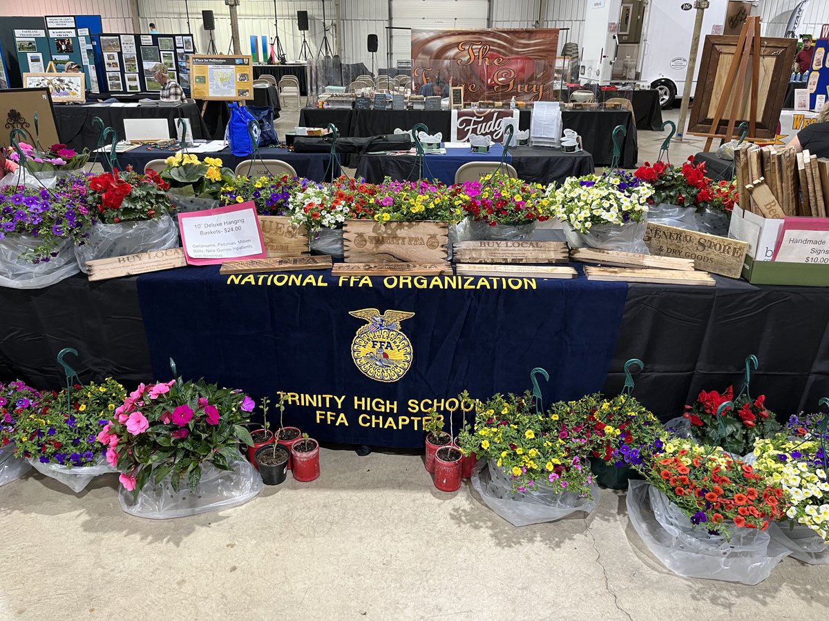 Come see the Trinity FFA table at this year’s Ag Days at the Washington Co Fair grounds, Friday and Saturday! ⁦<a href="/thstrinitypride/">Trinity High School</a>⁩
