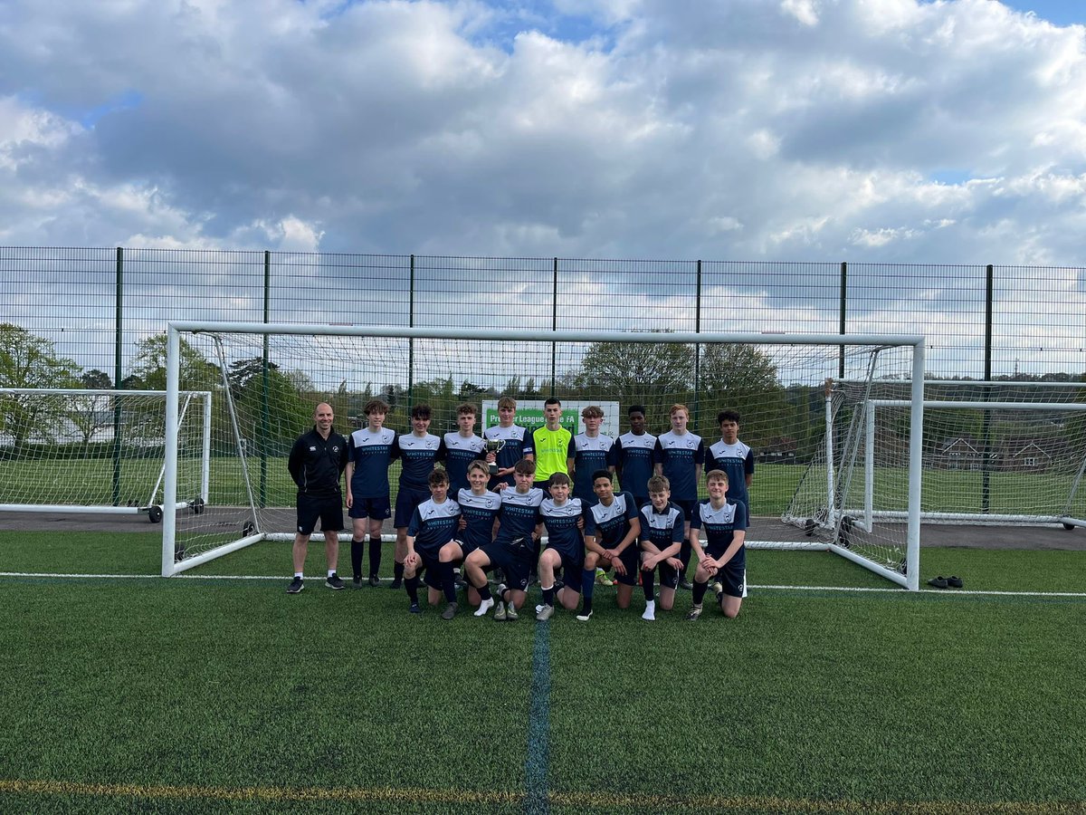 Y10 District Cup Final⚽️

<a href="/LaureatePE/">Laureate Academy PE</a> 0-3 <a href="/hemelpe/">HHS PE</a> 

HHS took the lead 10 mins into the game through Proctor &amp; soon converted again through Oliver to make it 2-0.

After half time Lewinson secured the 3rd &amp; HHS had several more 2nd half chances but failed to convert.

Well done!