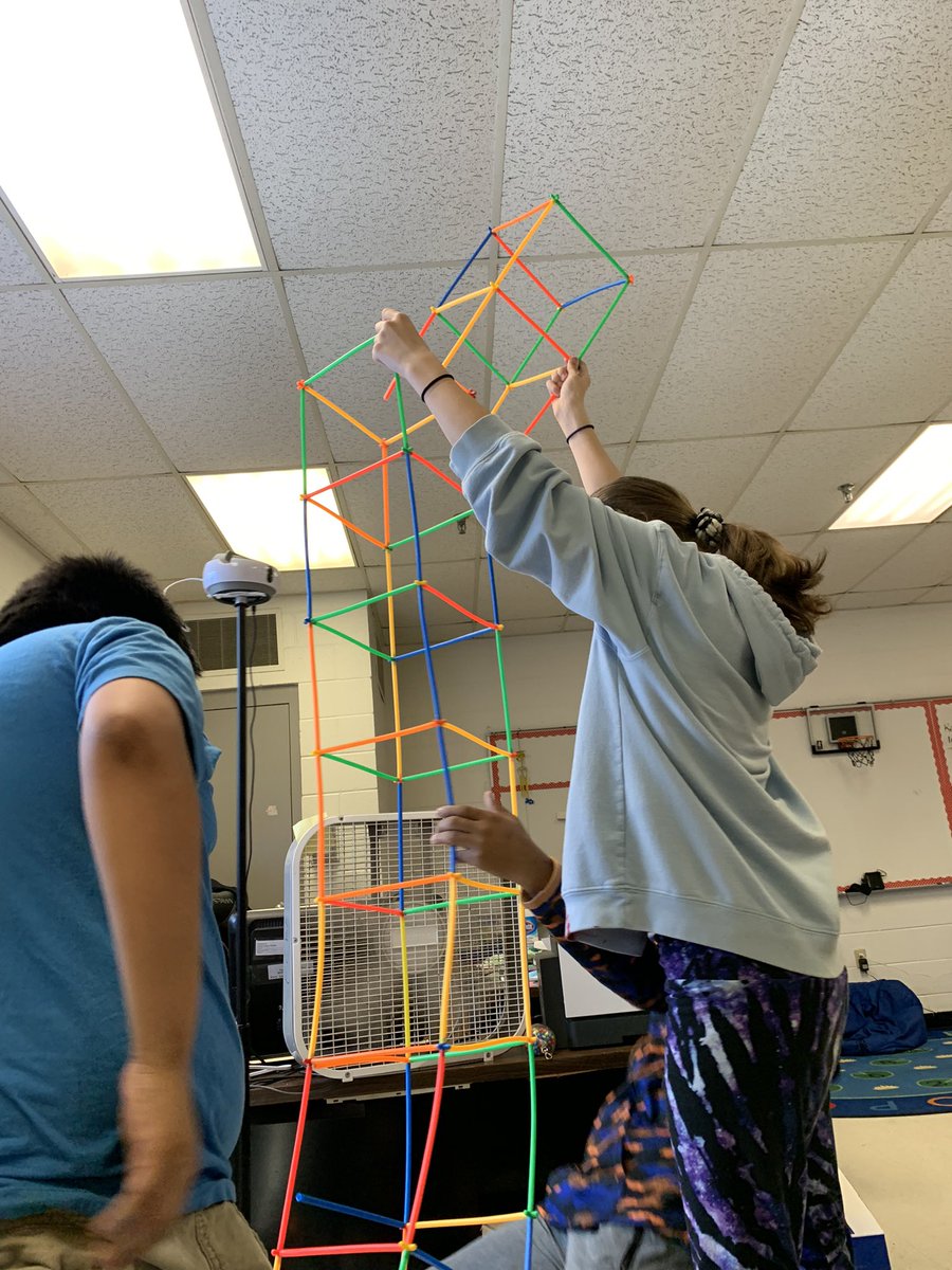 StyersKristy's tweet photo. STEM Friday after a week of testing https://t.co/jI3Jy5ohOc