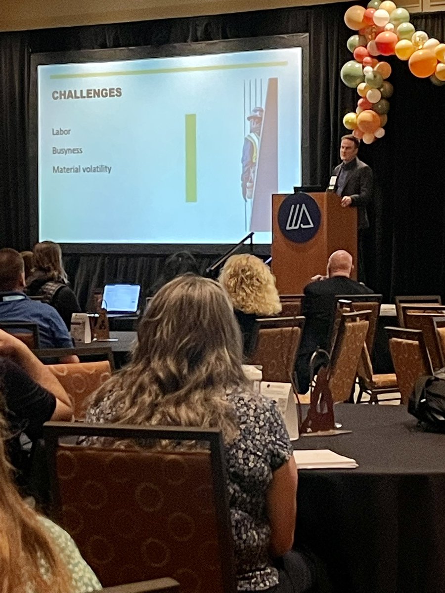 AAED (@_aaed) on Twitter photo Time for the World Famous Rob Millar Rapid Fire presentations! Five people, five slides, five minutes. Right now hearing about building challenges from <a href="/chadwschleicher/">chadschleicher</a> with <a href="/TheWeitzCompany/">The Weitz Company</a>. #2022AZEconDev Time for the World Famous Rob Millar Rapid Fire presentations! Five people, five slides, five minutes. Right now hearing about building challenges from <a href="/chadwschleicher/">chadschleicher</a> with <a href="/TheWeitzCompany/">The Weitz Company</a>. #2022AZEconDev