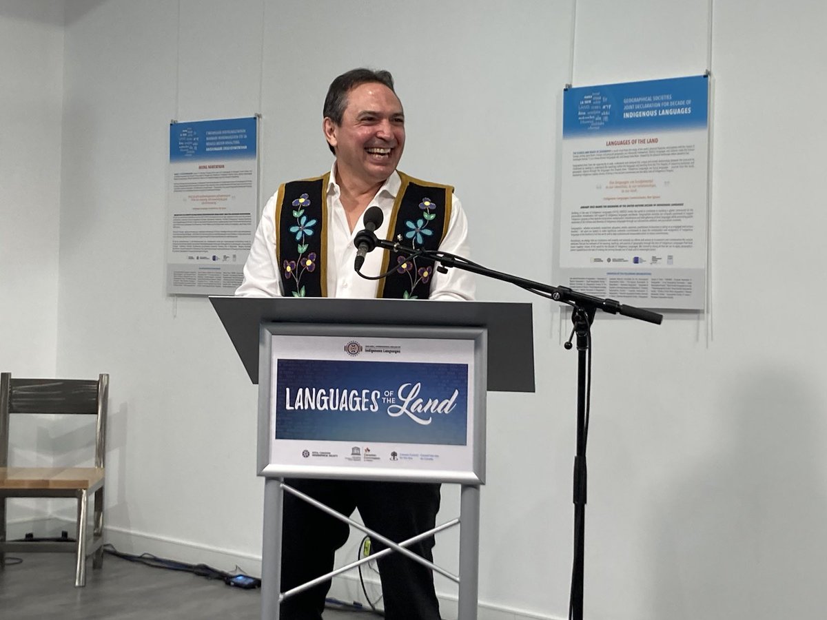 Nikolaj Harris (@dkambcanada) on Twitter photo .<a href="/DKambCanada/">Nikolaj Harris</a> was honoured to be invited to the Canadian launch of <a href="/ILDecade/">International Decade of Indigenous Languages</a>
Strong messages of hope from indigenous leaders, including <a href="/GGCanada/">Governor General of Canada</a> & Chief <a href="/perrybellegarde/">Perry Bellegarde</a> & beautiful performances in indigenous languages from @beatrice_deerIt & Emma Stevens
#IndigenousLanguages .<a href="/DKambCanada/">Nikolaj Harris</a> was honoured to be invited to the Canadian launch of <a href="/ILDecade/">International Decade of Indigenous Languages</a>
Strong messages of hope from indigenous leaders, including <a href="/GGCanada/">Governor General of Canada</a> & Chief <a href="/perrybellegarde/">Perry Bellegarde</a> & beautiful performances in indigenous languages from @beatrice_deerIt & Emma Stevens
#IndigenousLanguages