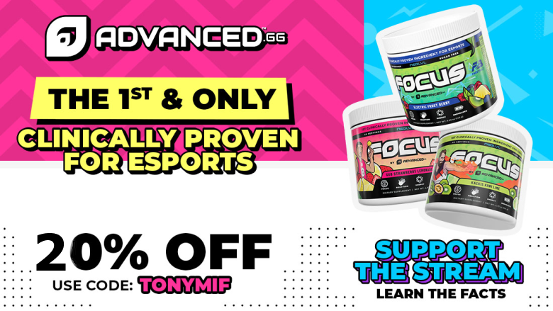 tonymif1's tweet photo. All partner codes are boosted to 20% off to celebrate the release of Kripparrians’s Strawberry Daiquiri FOCUS. From now until Monday 1pm EST to save 20% off. https://t.co/rdLODOOMcE https://t.co/L7dVQsj4UN