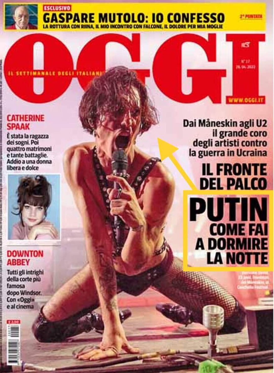I valori dell'Occidente odierno in una foto e in una posa.