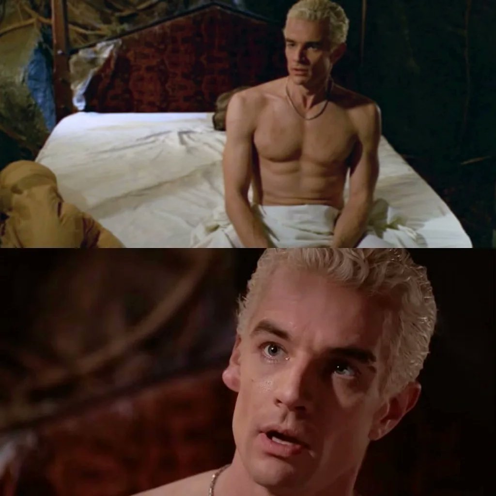 SpuffyLatino's tweet photo. Buffy and Spike's ear👂🏻, A Love story ❤

"SOMETHING BLUE" Season 4
"GONE" Season 6

#Btvs #Buffy #Spike #Spuffy #buffythevampireslayer #Spuffyparallels https://t.co/N35u6SPm0b