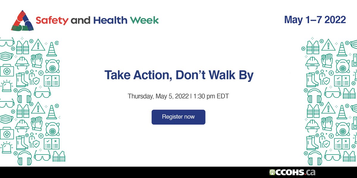 Everyone at work has a role to play in keeping themselves and each other safe. Five steps to develop a “Take Action, Don't Walk By” mindset with your employees: ow.ly/AuyP50INMWO #SafetyAndHealthWeek <a href="/SAFTDIVA/">LeeAnne Lyon-Bartley</a>