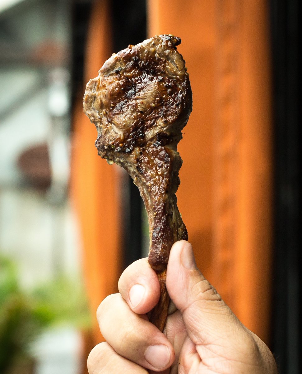 Lamb Chops: The prize at the end of a long Easter fast! Who is celebrating #GreekEaster with us this Sunday? Receive a free glass of house wine with any lamb entree purchase.  We will also have a limited supply of red eggs for cracking. 🔴 #ChristosAnesti #orlandofoodie