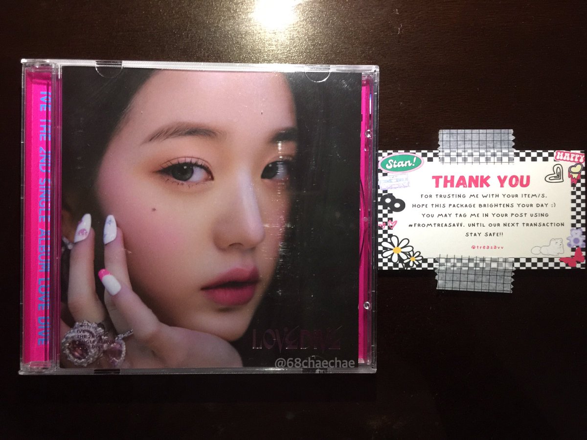 68chaechae's tweet photo. 💌✧ ˚ · .꒰ #68_mails ꒱

my wony jwc arrived today, thank u so much @treasavv it came vv safe and fast, till next time take care

˗ˏˋ #Fromtreasavv https://t.co/GdG900Rgtx