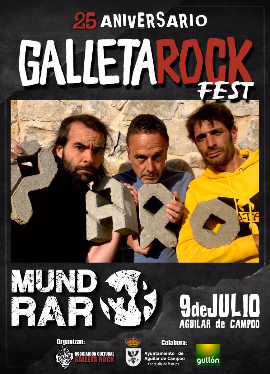 GalletaRockFest's tweet photo. En 2020 publicaron su primer EP "Punto de Partida" y mañana 23 de abril, presentarán oficialmente lo que será su segundo trabajo "Un viaje en el tiempo" 🧳 ⏰ Seguro que con su actuación nos hacen viajar de lo lindo, musicalmente hablando, claro 😉 https://t.co/KJn5CXR3sk