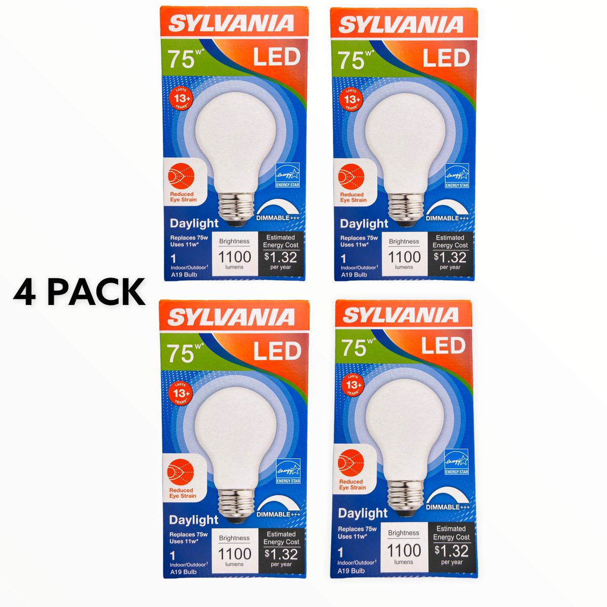 ExtremeSgd's tweet photo. 4 PACK of Sylvania LED Dimmable Reduced Eye Strain Edition Light Bulbs - Daylight - 11w (75 watt equivalent)! Only $7.99!
https://t.co/BYzpVpfLKM
#bulbs #deal #dailydeal #tdd https://t.co/tbAptzpgTX