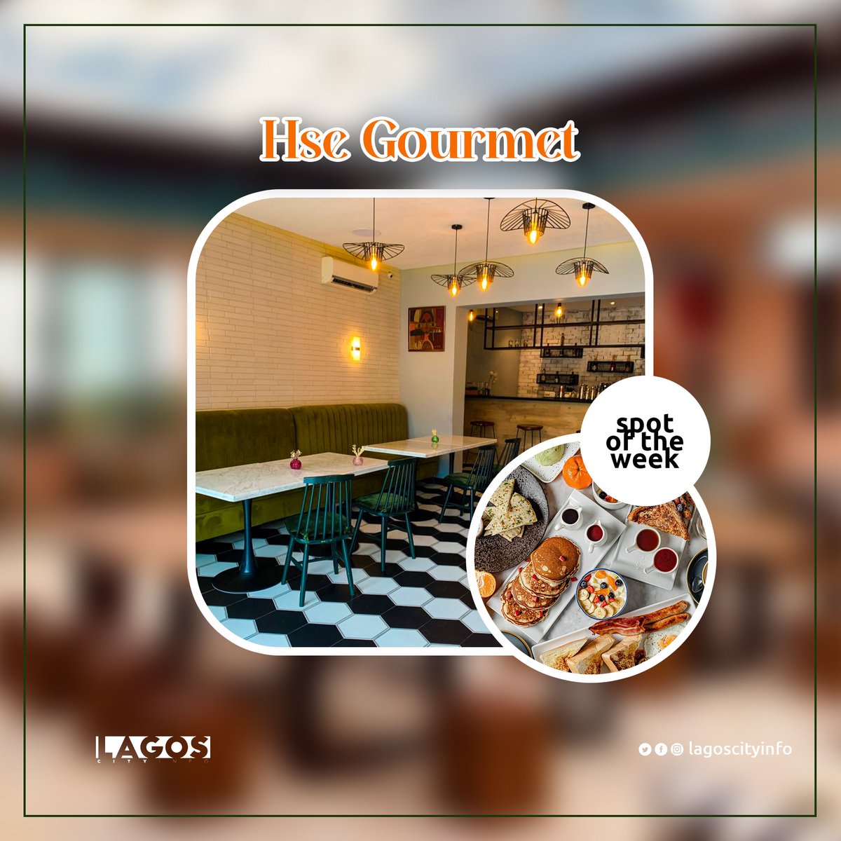 lagoscity_info's tweet photo. Are you a food lover looking to explore?? @hsegourmet gives culinary experience committed to introducing your taste buds to a whole new world of palate goodness.
Address: 25 Babatope Bejide Cres, Lekki Phase1,Lagos
#deliciouslydifferent #newspotalert #spotoftheweek #hsegourmet https://t.co/wH56LiOwxN