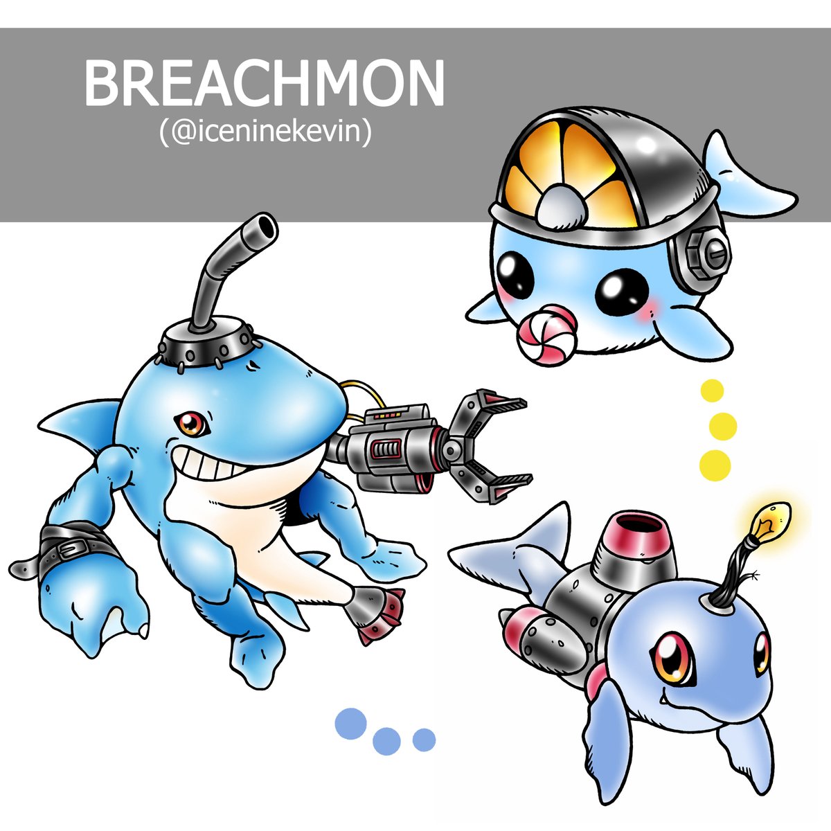 El_POYOMON's tweet photo. breachmon for @iceninekevin :33

-Propulmon
-Diglomon
-Breachmon
-Sub-whamon
-DrestroyerMossamon
-SquadronWhamon

#digimon #fandigimon #デジモン https://t.co/huQmzX3zJi
